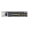 NETGEAR Switch manageable ProSAFE M4300-8X8F - Stackable avec 16x10G incluant 8x10GBASE-T et 8xSFP+Niveau 3 1 alimentation-0