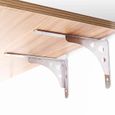 Tempsa 2 X Supports De Tablette Murale L En Acier Inoxydable Pour Etre Utilise Comme Etagere 8 Pouces Achat Vente Etagere Murale Tempsa Support Tablette Cdiscount