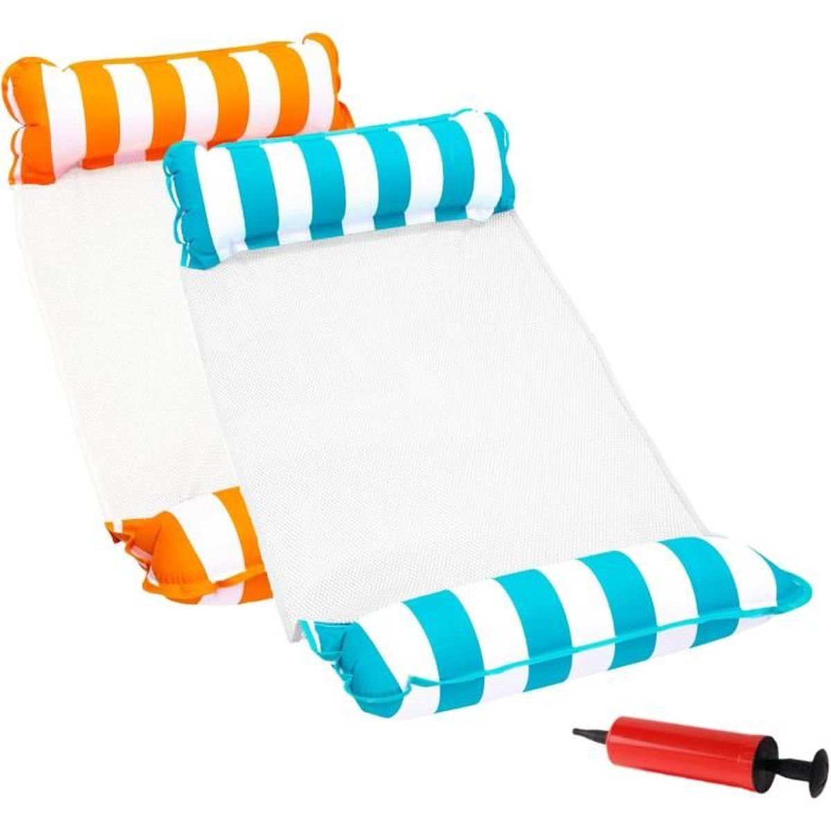 CYFIE Lot De 2 Hamacs à Eau Gonflables Pour Adultes, Hamacs D'eau 4 En