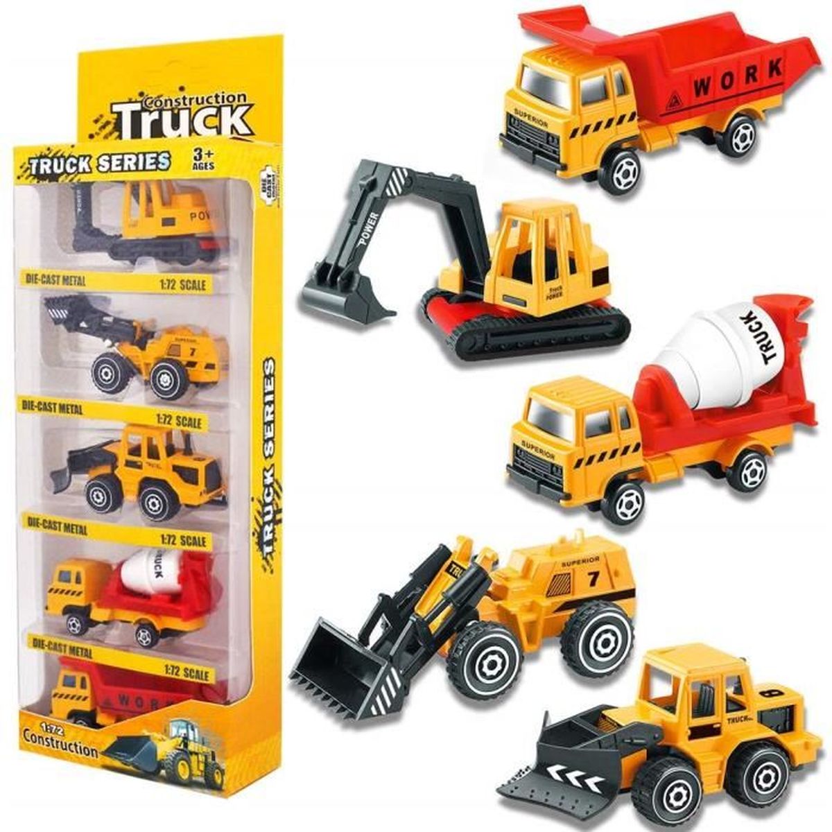 Vehicules De Chantier Voiture Miniatures Jouet Camion Decoration Metal Et Plastique Noel Cadeau Pour Enfant Garcon Fille 3 Ans 5pcs Achat Vente Jouet A Bascule Cdiscount Vehicules De Chantier Voiture Miniatures Jouet Camion Decoration Metal Et Plastique Noel Cadeau Pour Enfant Garcon Fille 3 Ans 5pcs Achat Vente Jouet A Bascule Cdiscount