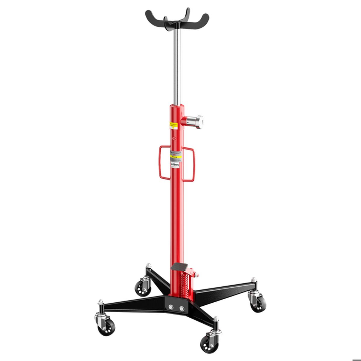 Ramroxx Professionnel Atelier Embrayage Boîte de Vitesse Cric roulant 110cm-190cm 500 kg BLEU
