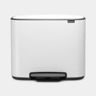 BRAND BRABANTIA Poubelle à Pédale Bo 3 Seaux Blanc