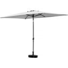 HABITAT ET JARDIN Parasol jardin "Sol 2" - Rectangle - 2 x 3 m - Gris