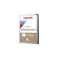 4 To Toshiba N300 SATA III 3,5" 7200 tr/min 256 Mo HDWG440UZSVA