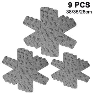 Couvercle Casserole Lot 6 Protections Casseroles En Feutre - 3 Tailles - Antidérapantes Et Réutilisables Tefal Ingenio