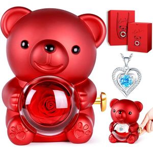 Nounours En Rose Éternelle - Perles Vertes