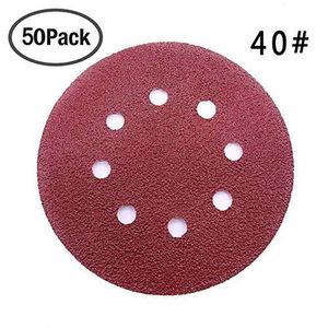 métal BOITE DE 50 pour bois disque abrasif 8 trous Bosch 125 mm GRAIN 80