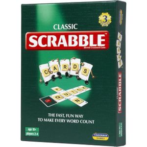 CARTES DE JEU Scrabble Cards: The Fast, Fun Way To Make Every Wo