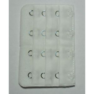 Extenseur De Soutien-gorge 4 Crochets Blanc - Ajusteur Confort Pour Grossesse Ou Prise De Poids - 8