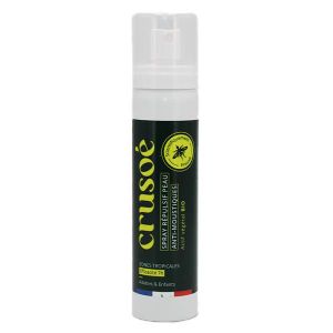 ANTI-MOUSTIQUE Crusoé Spray Anti-Moustiques Peau Bio 75ml