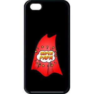 COQUE - BUMPER Coque apple iphone 5c super papa cape fond noir