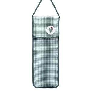 LES ATELIERS DU LINGE Sac à pain Cocottes en Balade - 26 x 70 cm - Gris anthracite