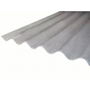 Promo Profilé d'obturation pour plaque polycarbonate alvéolaire 16 mm laqué  blanc ou gris l 98 cm blanc ral 9010, e : 16 mm, l : 98 chez Bricomarché