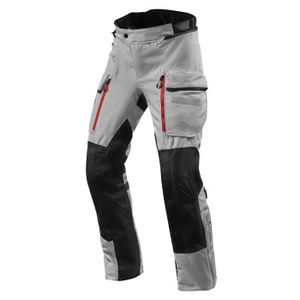 VETEMENT BAS Pantalon moto Rev'it sand 4 H2O - argenté/noir - M