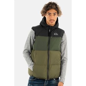 DOUDOUNE doudounes ellesse apice gilet 043 black/khaki XL