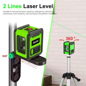 Generic Niveau Laser Vert 5 Lignes PRO - Prix pas cher