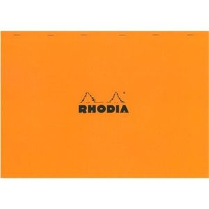 BLOC NOTE Rhodia 38200C Bloc de bureau Orange 80 feuilles…