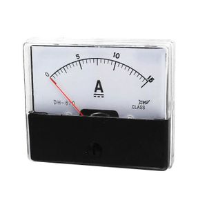 Analog AMP Panneau Mètre Courant Ampèremètre DH-670 DC 100 A 75 mV avec shunt Classe 2.0