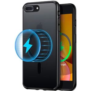 COQUE - BUMPER Coque Magnétique Pour Iphone 8 Plus [Compatible Ma