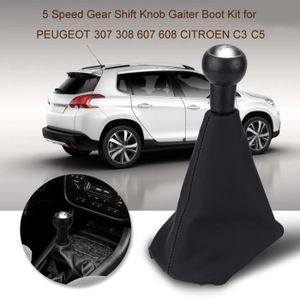 POUR PEUGEOT 308 5-vitesses SOUFFLET LEVIER DE VITESSE et FREIN A MAIN FIL GRIS POUR PEUGEOT 308 5-vitesses SOUFFLET LEVIER DE VITESSE et FREIN A MAIN FIL GRIS
