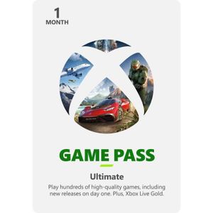 JEU XBOX ONE Abonnement Xbox Game Pass Ultimate - 1 Mois - Xbox