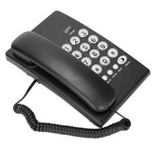 Téléphone fixe téléphone de bureau KXT504 téléphone filaire de bu