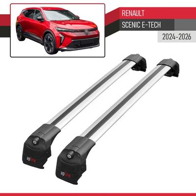 FLY Model Dakdrager Bagagedrager Compatibel Met Suzuki Wagon R 1998 2003 Spoorstaven Grijs Aluminium 2 Staven