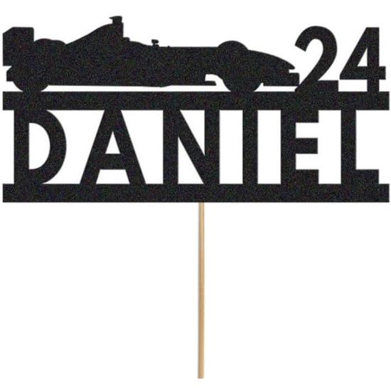 Carte D'anniversaire Personnalisable F1 - Pour Papa, Frère Ou Fils Fan De Course Automobile