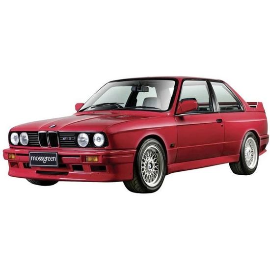 Voiture - BBURAGO - BMW M3 (E30) ´88 - Métal - Intérieur - Modèle réduit