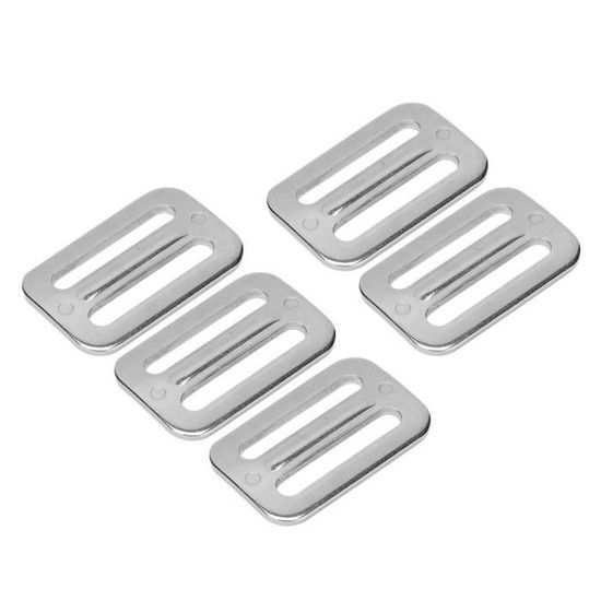 DGHAOP Footman Loop Lot de 2 boucles de sangle en acier inoxydable 316 avec vis 70 mm