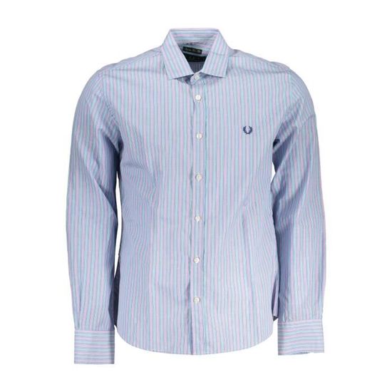 Chemise Fred Perry Manches Longues Grise - Taille S Homme, Référence SY3271, Neuf Avec étiquettes