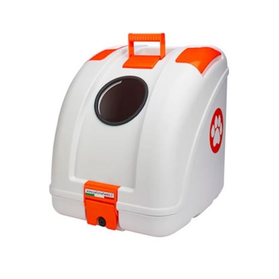 POW Pet Carrier Carrier pour chiens et chats a fixer sur scooter moto velo et convient egalement dans la voiture I Blanc avec Cdiscount