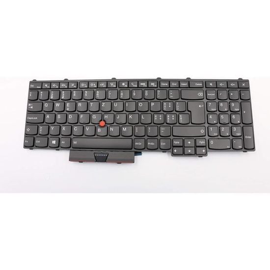 Lenovo Yoga X380 Clavier US Noir Rétroéclairé 01HW615
