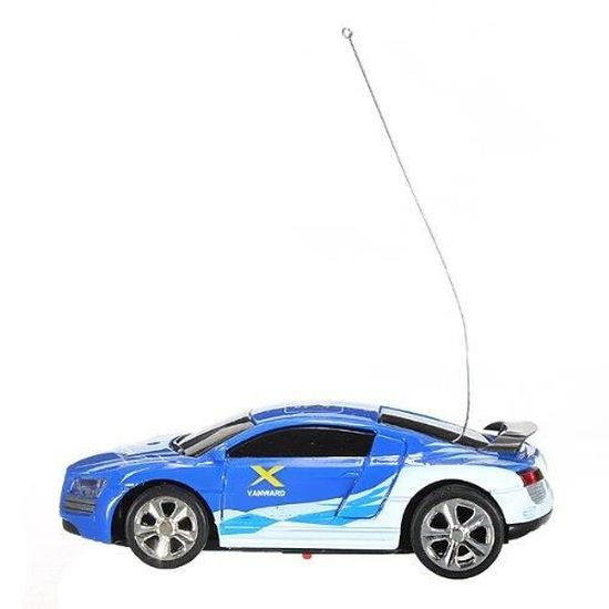 R MINI MICRO RC VOITURE RADIOCOMMANDeE 1:58 BOITE CANETTE SERIE SHEN QI WEI rouge jaune SODIAL 