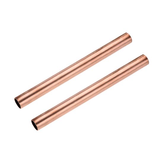 Tube En Laiton Creux - Longueur 20 Cm - Diamètre Extérieur 3 Mm (Options 4-8 Mm) - Épaisseur Paroi 0,5 Mm - Pour Modélisme - 2