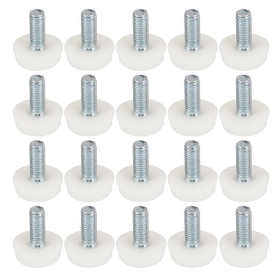 10 Pieds De Nivellement Réglables Pour Meuble - M6x13x30mm, Neufs, Marque Uxcell