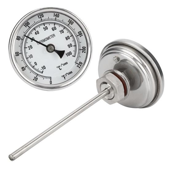 VBESTLIFE Thermometer, Kettle Temperature Gauge, 10℃ to 100℃ Bucket