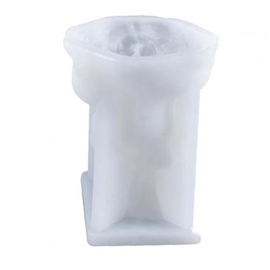 3 Moules Silicone Fantôme Halloween - 3D Avec Citrouille - Pour Bougies, Savon, Résine, Plâtre