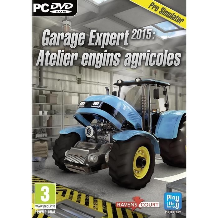 Garage Expert 2015 : Atelier Engins Agricoles Jeu