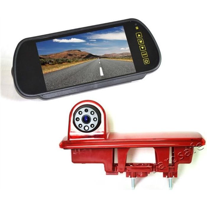 Caméra de recul kit pour Renault Trafic / Vauxhall Opel Vivaro / Nissan NV300 (2014-2020)