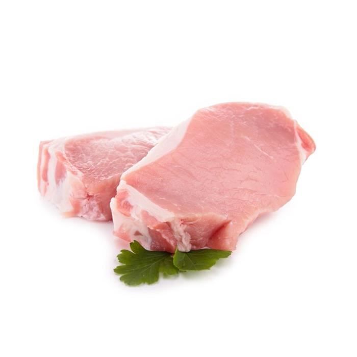 Côtes de Porc taillées dans le filet Origine France - 6 côtes de 150g chacune envrion