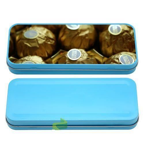 Boite Á crayon ferrero rocher - bleu