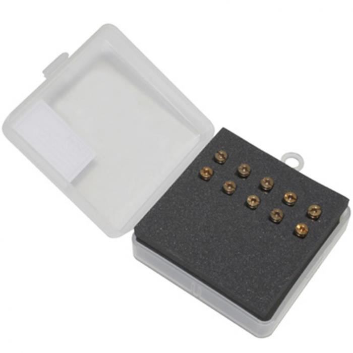GICLEUR PRINCIPAL CARBU 4T GY6-139QMB 4 mm (BOITE DE 10, N°75-78-80-82-85-88-90-92-95-98) -P2R-