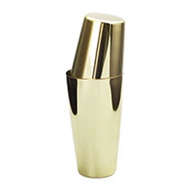 SW8884 Placage de cuivre de secoueur de barre propre facile de poids léger de barman professionnel Durable d'acier inoxydable de