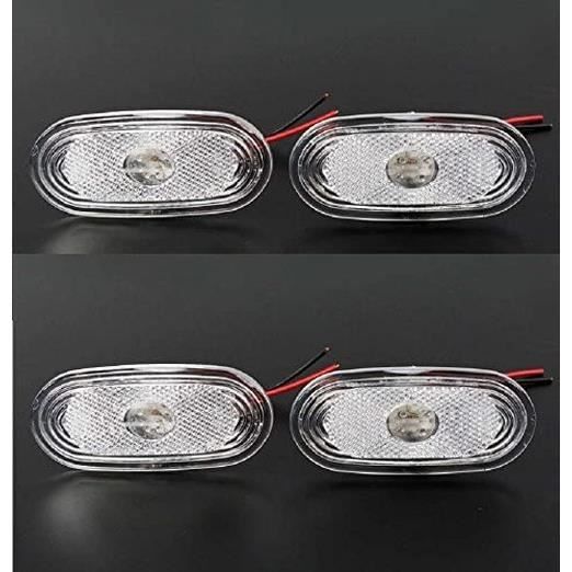 4x 12V LED Côté Marqueur Blanc Phares Pour Sprinter Crafter 2006-2015 OEM Rechange