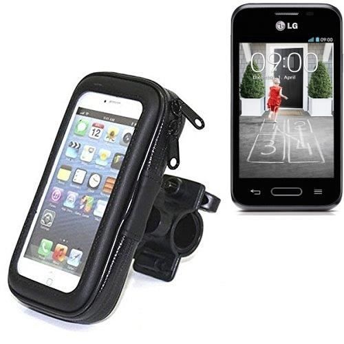 Pour LG Electronics L40 Bike Mount Support Guidon Vélo Moto Quad Scooter etc Étanche Étui Housse Titulaire pour LG Electronics L40