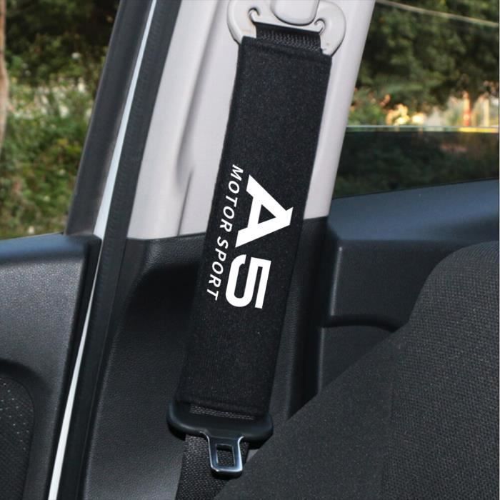 Accessoires auto,2 pièces auto ceintures plaquettes Dédié Pour A1 A3 A4 A5 A6 A7 A8 audi Q2 Q3 Q5 Q7 TT Voiture - Type A5 2PCS
