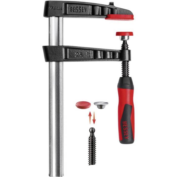 Presse à vis en fonte malléable TG-2K 300/80 Bessey TG30B8-2K