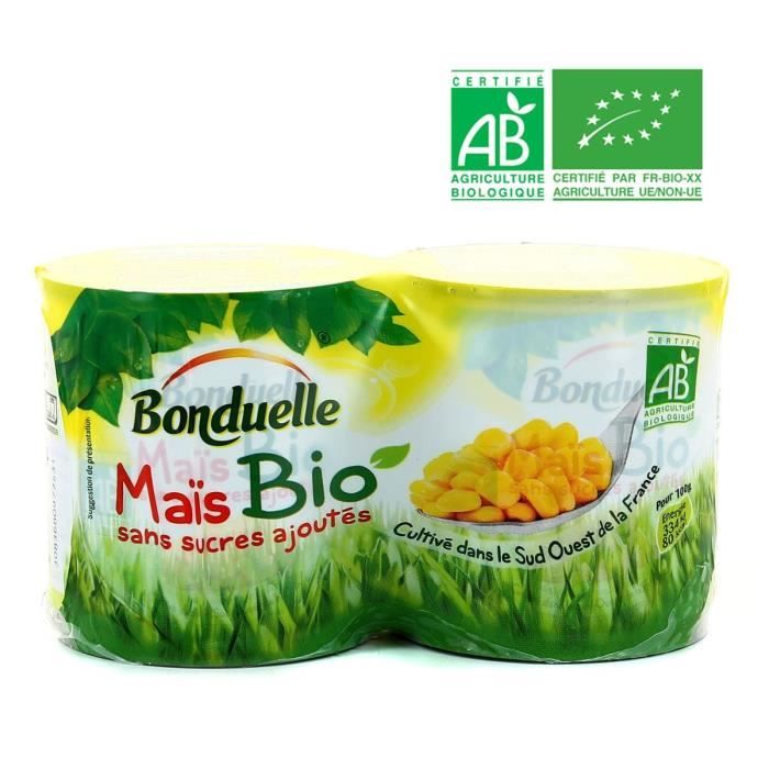 Maïs bio 300 GR Bonduelle