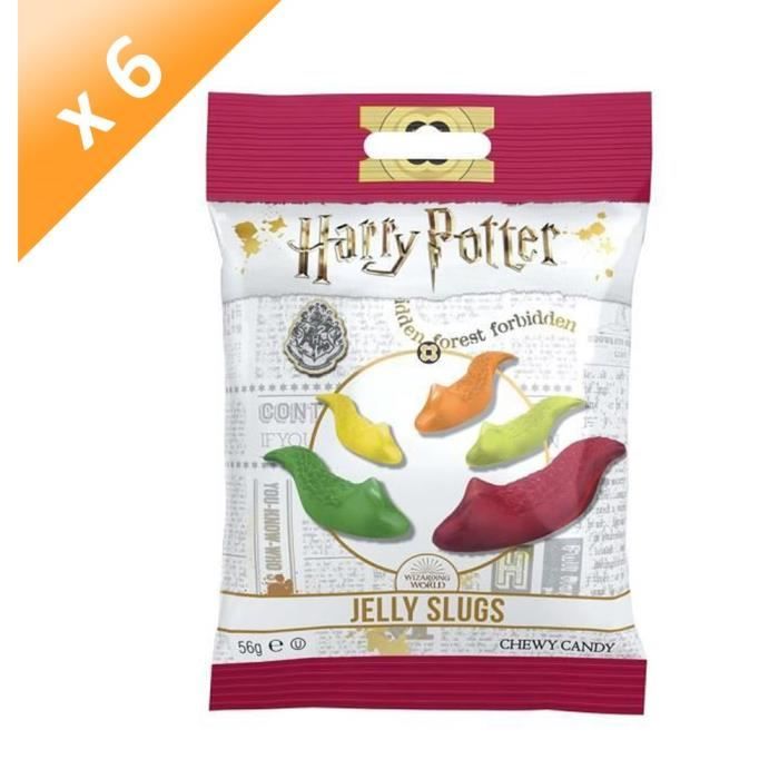 [LOT DE 6] Bonbons Jelly Belly Harry potter Limaces - 56 g